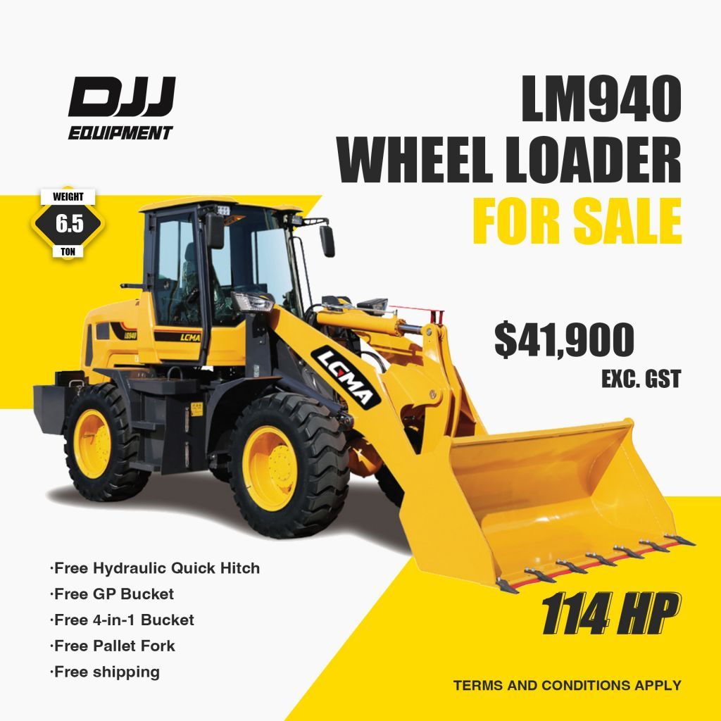 2023 New Lgma Lm940 6 5t Wheel Loader Free Delivery Australia With 4