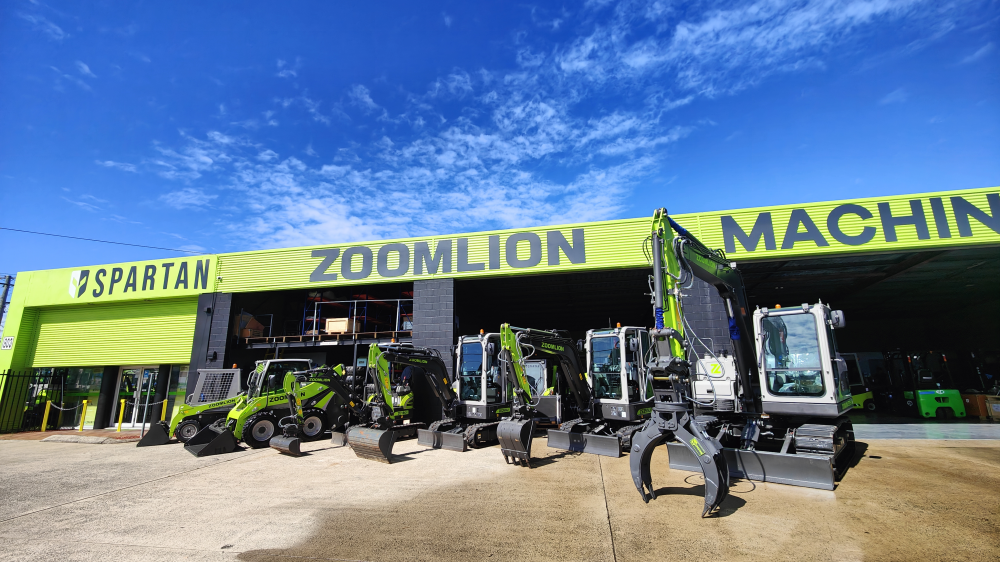 Spartan Machinery brings Zoomlion to the fore image